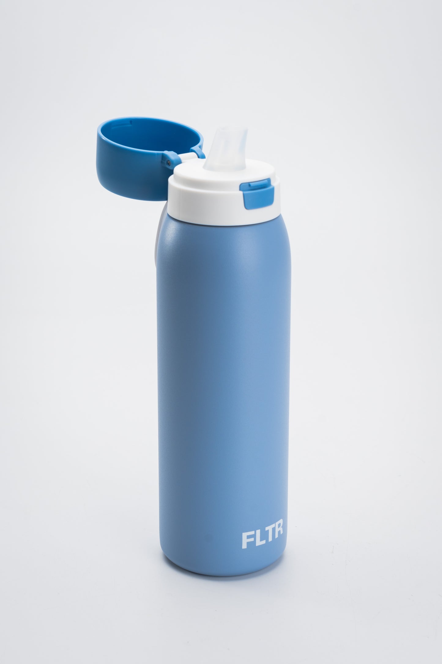 Stainless steel alkaline filter water bottle, BPA-free, designed for filtered water on-the-go. The sleek, durable stainless steel exterior ensures long-lasting use, while the advanced alkaline filter inside enhances water quality by raising pH levels and reducing impurities. Perfect for staying hydrated with clean, refreshing water anywhere. Ideal for outdoor activities, travel, and daily use