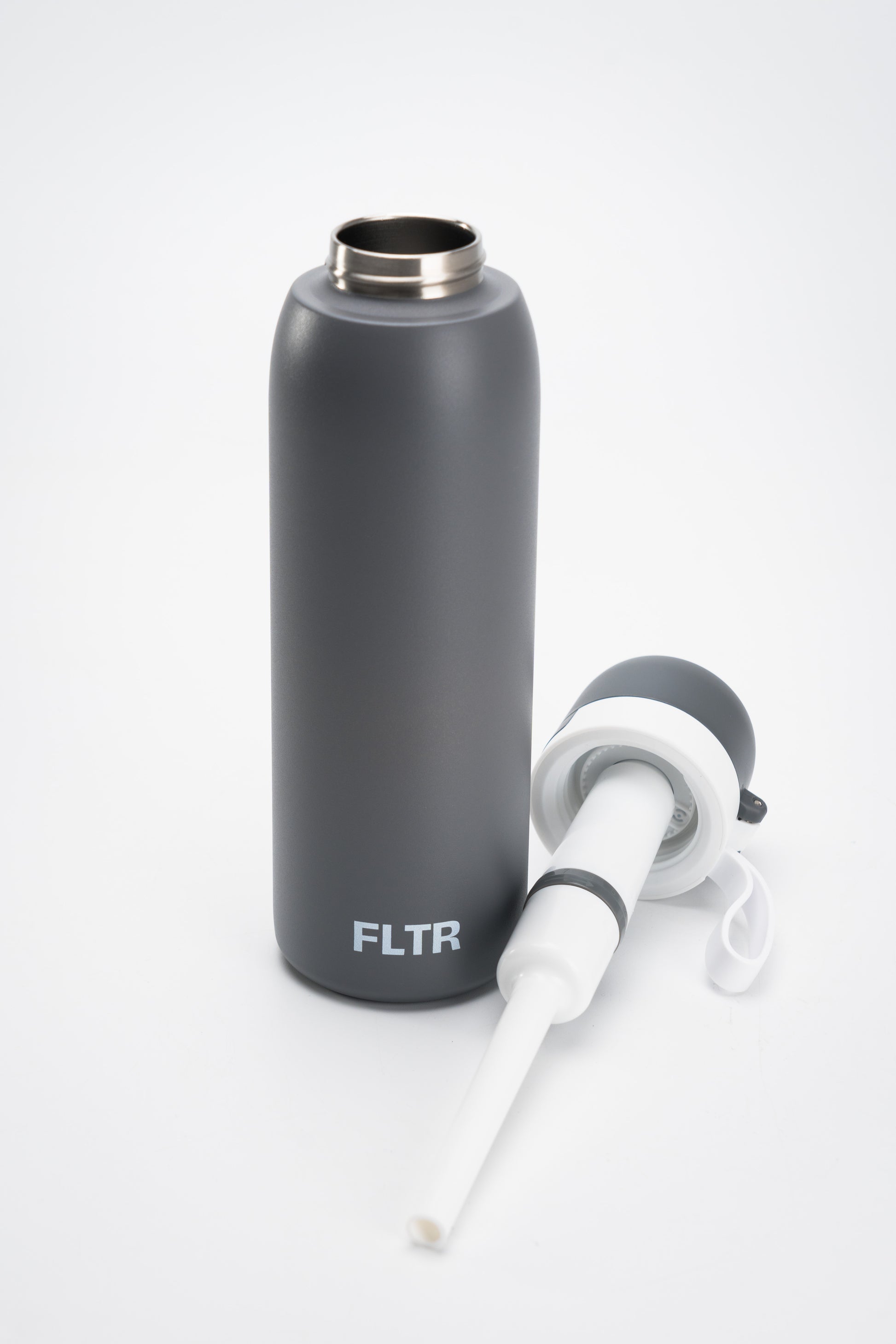 Filter Water Bottle - Steel - FLTR Hydration